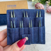 KnitPro Denim - Набор съёмных круговых спиц